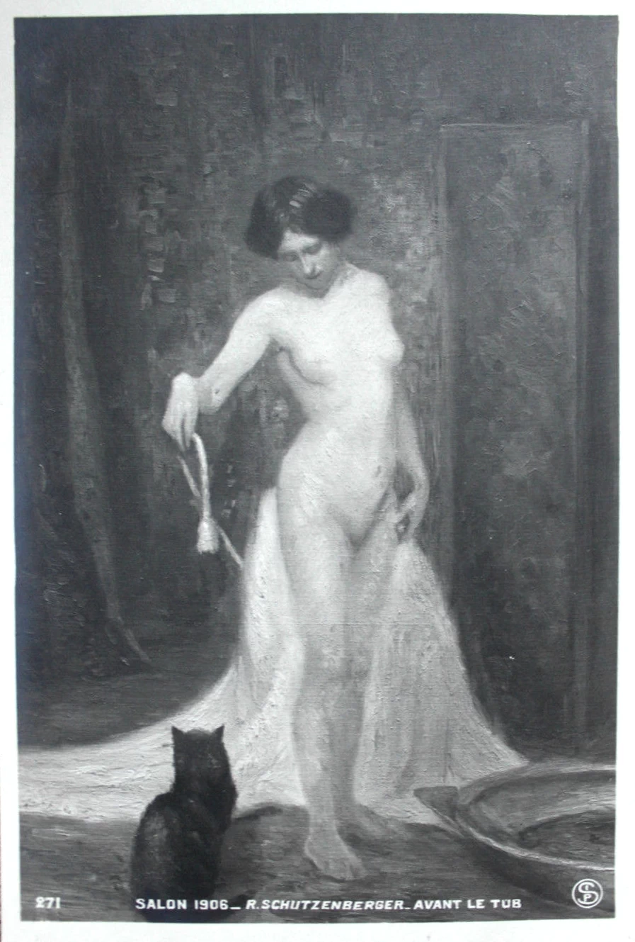 René Schützenberger - Prima della vasca 1906